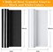 12" x 24ft Heat Transfer Vinyl Rolls,2 Rolls Black and White-(12 Inches by 12 Feet Per Roll)